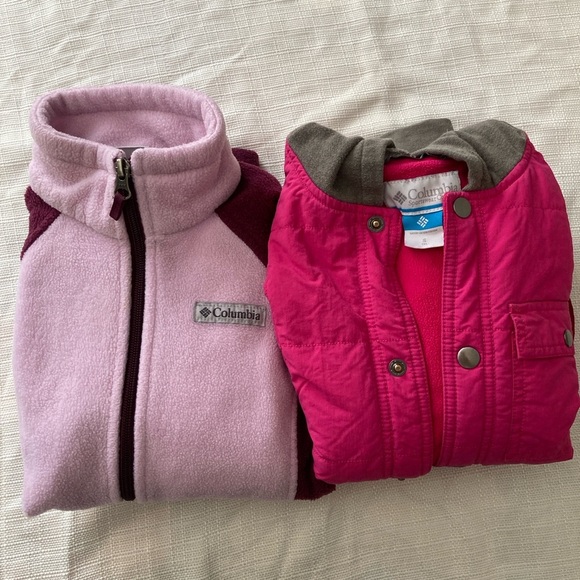 Columbia Other - Columbia purple and Pink Fleece Jacket